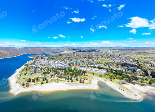Preview: Jindabyne Aerial View in Australia