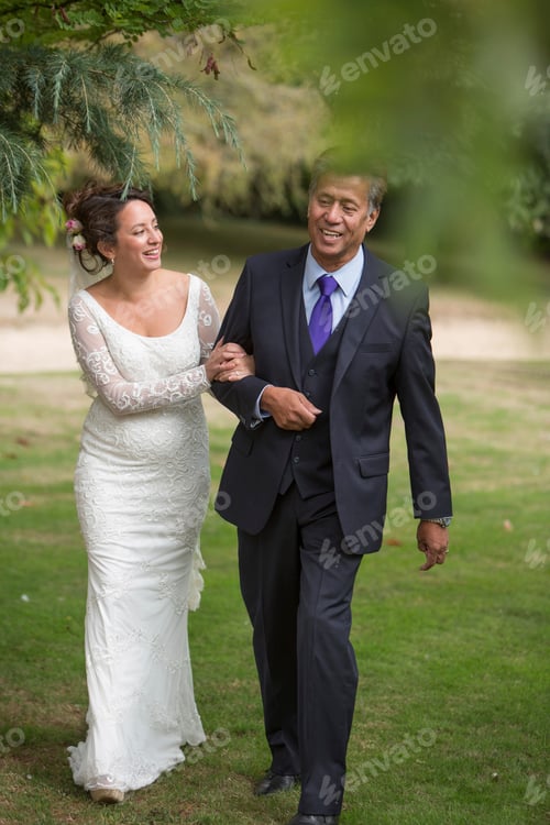 Preview: Father walking daughter to wedding