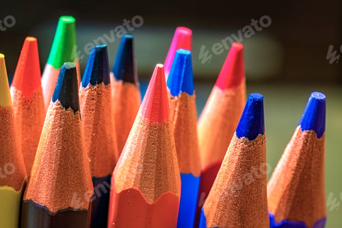Preview: Colored pencils