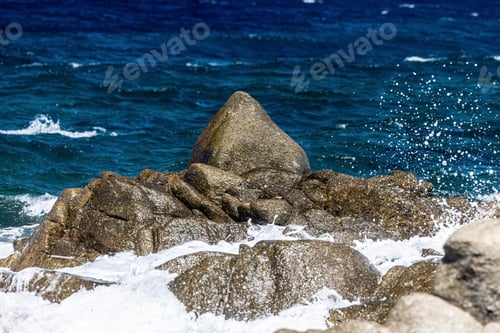 Preview: LaDigue Stones Rocky Beach Ocean power