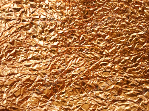 Preview: gold golden crumpled texture background shiny gloss