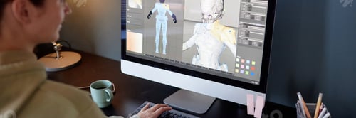 Preview: Creating 3D Character Model on Computer Screen