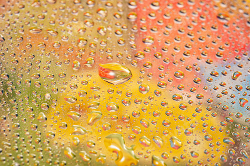 Preview: Shampoo Bubbles- Dish Soap. Drops- Liquid Foam. Fluid Aqua- Abstract Pattern Nature. Background