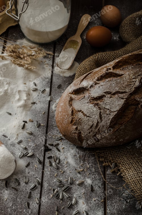 Preview: Rustic bread wheat-rye