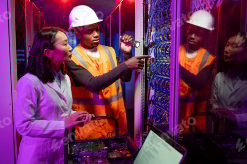 Preview: Repairing server in data center