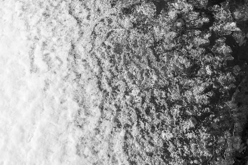 Preview: The Abstract Textured Background From Rough Sparkling Snow And Ice Surfaces