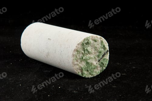 Preview: jade core sample on black