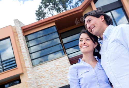Preview: Couple Daydreaming Of Buying A Beautiful House
