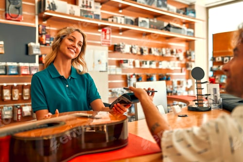 Preview: In a musical instrument store