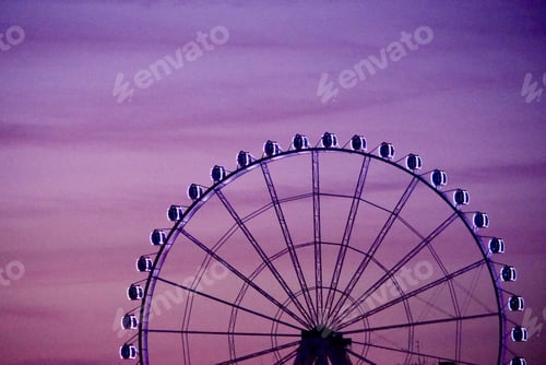 Preview: Fair's Ferry Wheel at Sunset