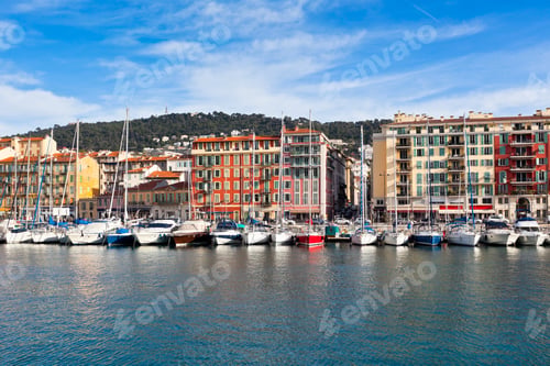 Preview: View on Port of Nice, France