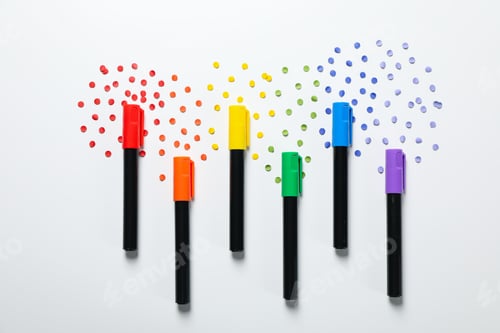 Preview: Composition for Pride and LGBTQ community concept