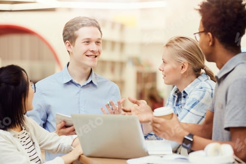 Preview: Discussing ideas for project in library