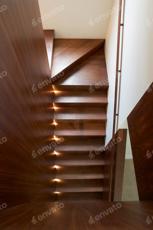 Preview: Staircase Inside Modern House