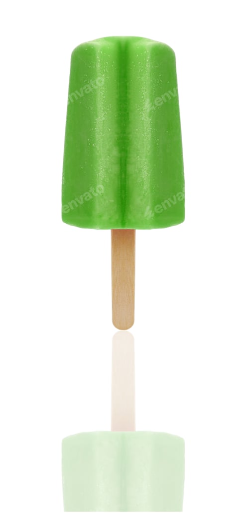 Preview: kiwi ice-lolly isolated