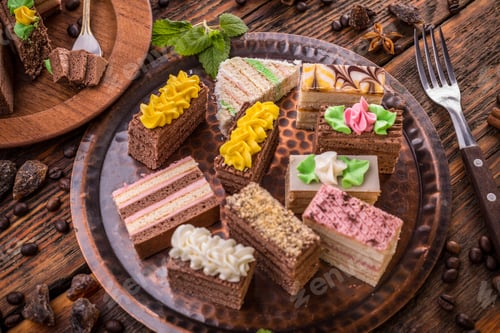 Preview: Cakes with cream