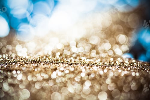 Preview: abstract Christmas background with holiday lights