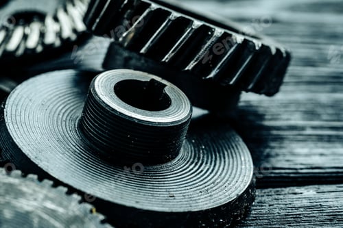 Preview: Gears from an old industrial machine