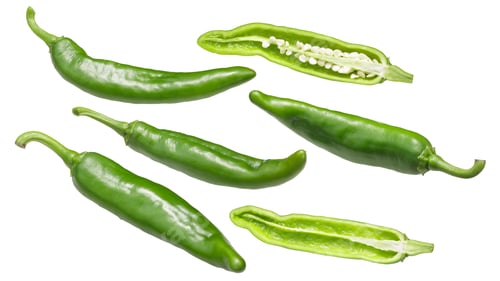 Preview: Lumbre green chile peppers