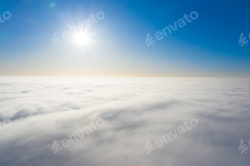 Preview: flying above the clouds