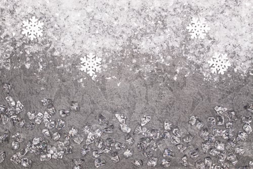 Preview: Christmas greeting card. Noel festive background. New year symbol. Snowflake.