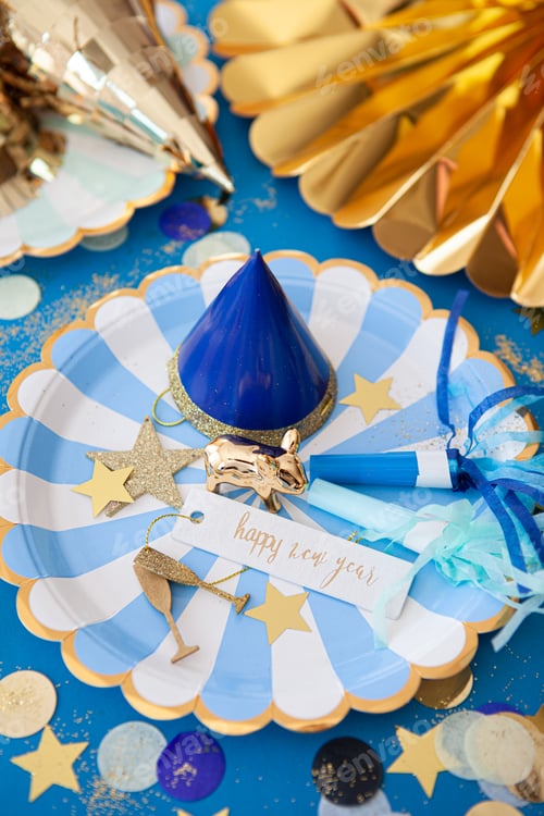 Preview: Colorful party decorations