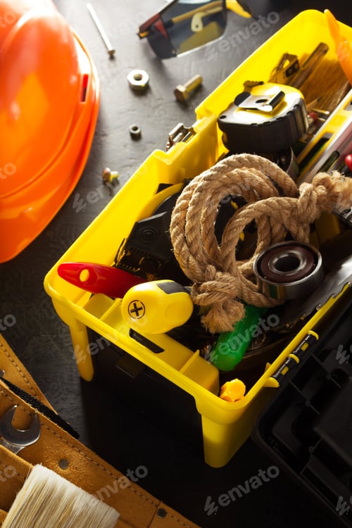 Preview: tools and instruments in toolbox