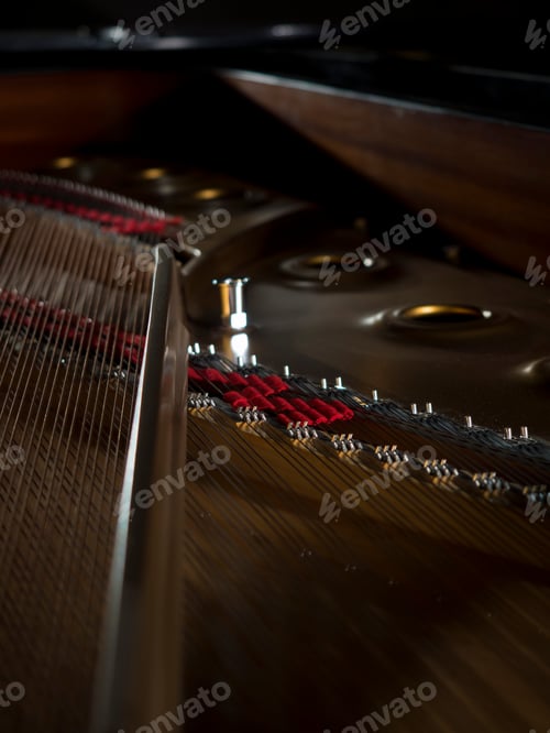 Preview: Interior of a concert grand piano