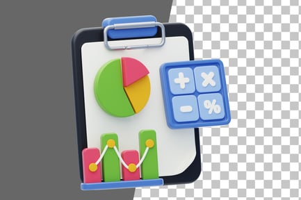 Preview: Accounting 3D Icon