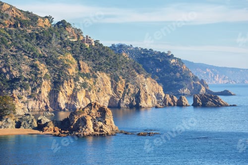 Preview: Mediterranean village of Tossa de Mar, Spain
