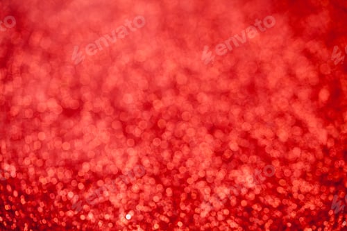 Preview: red light bokeh - It can be used for background for special occasions promotion campaign