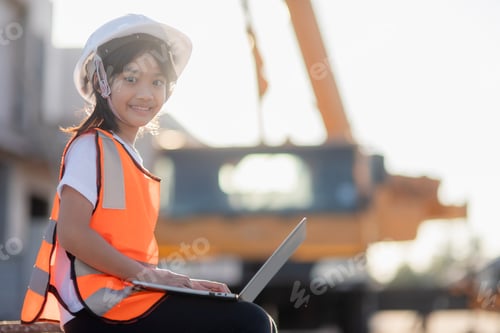 Preview: Asian little girl future engineers