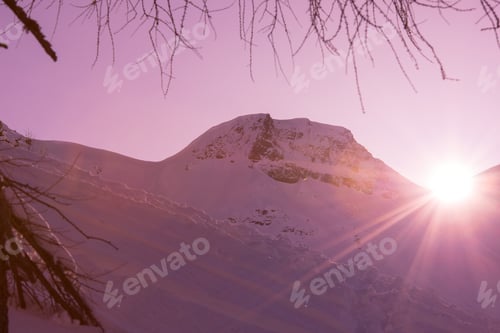 Preview: winter sunrise