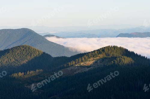 Preview: Morning fog in mountains