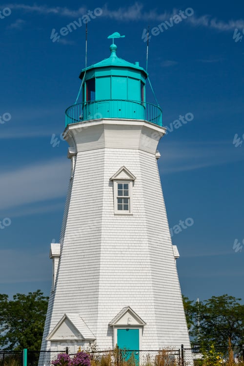 Preview: Beautiful lighthouse at Port Dalhousie Harbour, Ontario, Canada