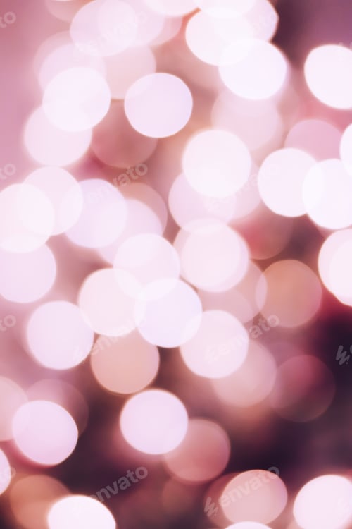 Preview: Pink bokeh lights