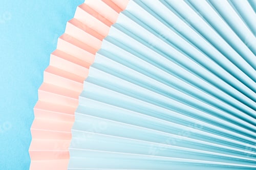 Preview: Colorful abstract background with paper fans