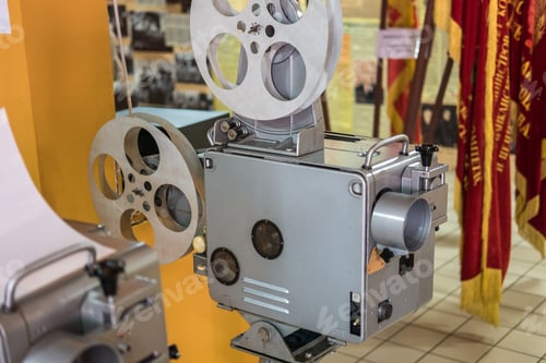 Aperçu: projecteur de film ancien vintage