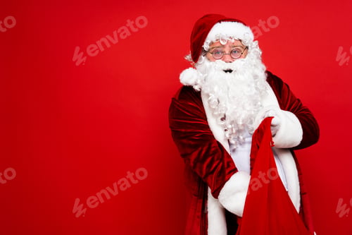Preview: Funny Santa Claus portrait
