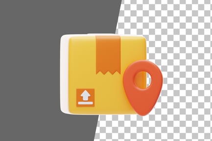 Preview: Location 3D Icon