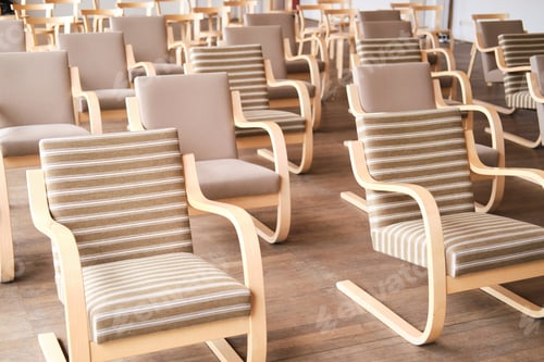 Preview: Chairs at conference hall
