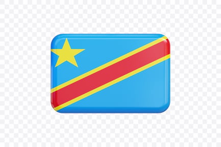 Preview: DR Congo Flag Banner