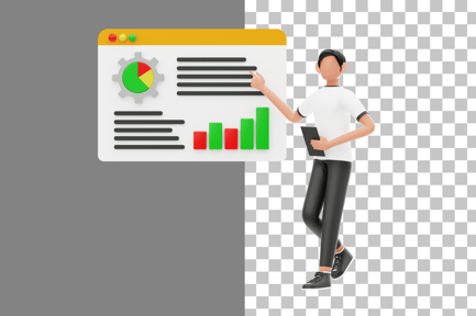 Preview: Data Management 3D Illustration