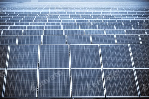 Preview: solar energy panels closeup