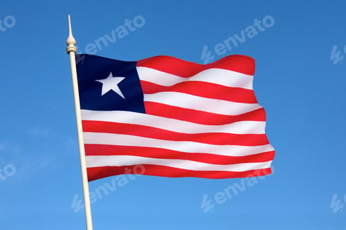 Preview: National flag of Liberia