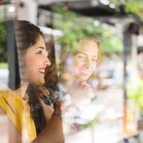 Preview: Women Communication Together Happy Concept
