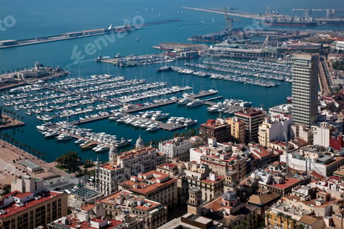 Preview: City of Alicante on the Costa Blanca - Spain.