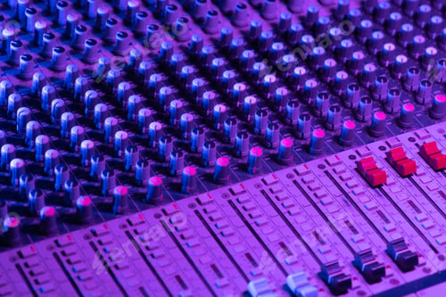 Preview: Mixes on CD players or track at nightclub during party for DJ. Nightlife of disco club in pub bar