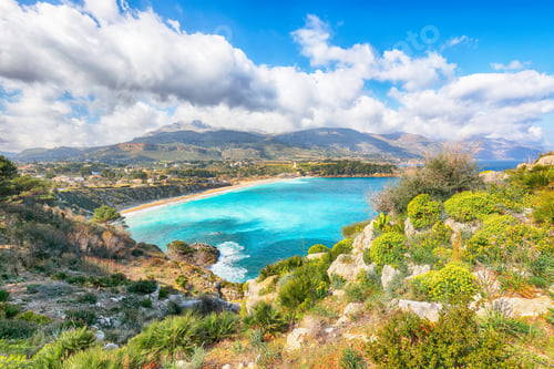 Preview: Amazing seascape of Guidaloca Beach near Castellammare del Golfo.