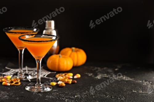 Preview: Halloween or fall cocktail pumpkintini